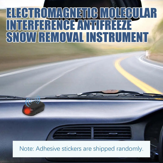 Solar-Powered Car Windshield Anti-Ice & Snow Defroster